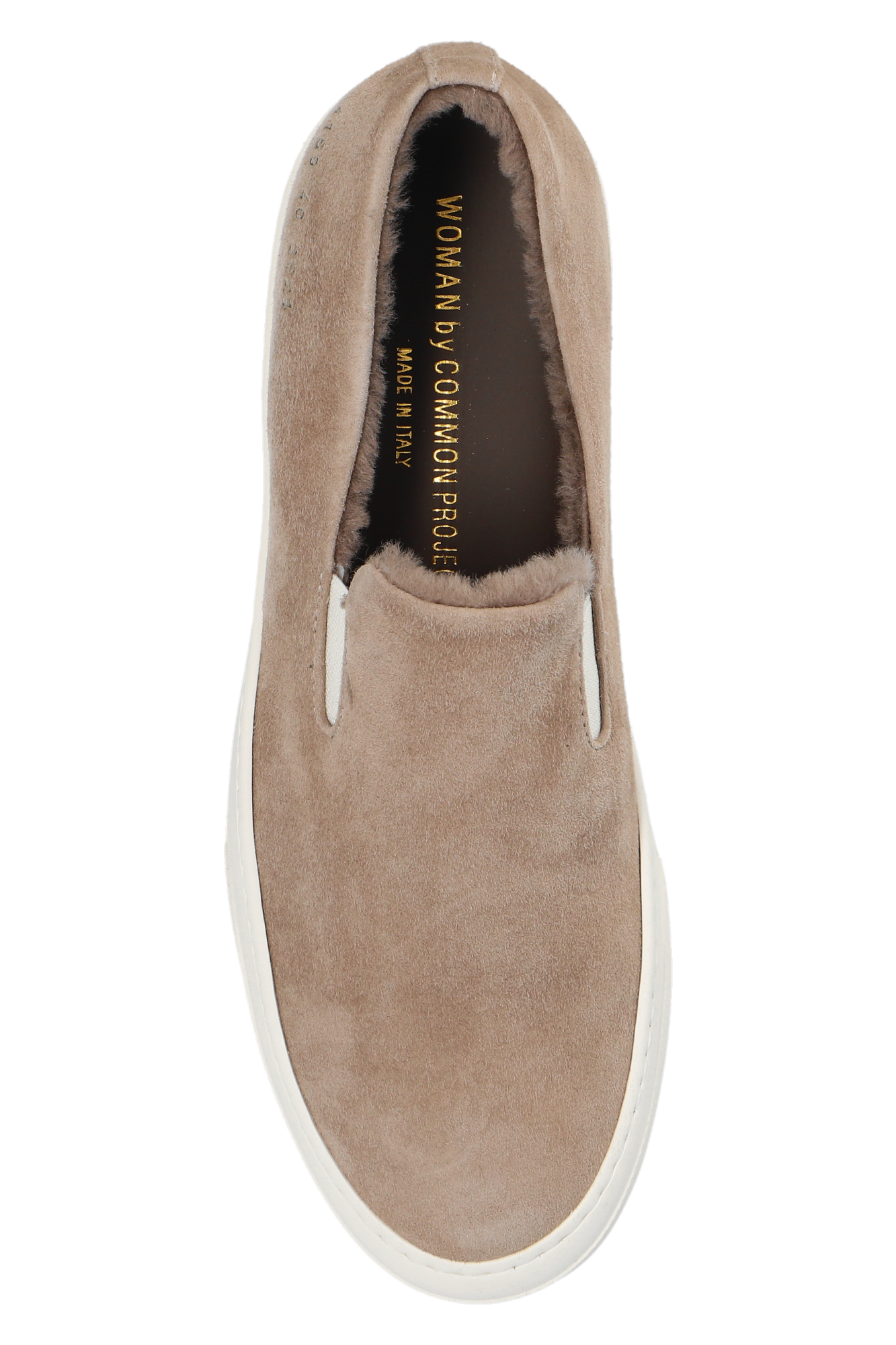 Common projects cheap suede slip on